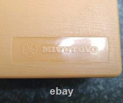 Mitutoyo 0-1 Spherical Face Micrometer With Mechanical Digital Reading