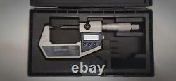 Mitutoyo 0-1 point digital Micrometer 3055210, resolution. 00005