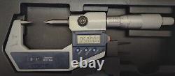 Mitutoyo 0-1 point digital Micrometer 3055210, resolution. 00005