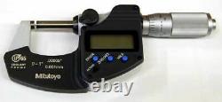 Mitutoyo 0-1 x. 00005 (Res) Series 293 Coolant Proof IP65 Digimatic Micrometer