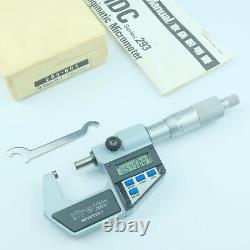 Mitutoyo 0-25mm 0-1 Outside Micrometer No. 293-601