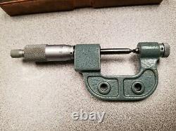 Mitutoyo 0-25mm Metric Digit Thread Pitch Micrometer 226-125 locking ratcheting