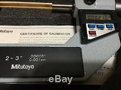 Mitutoyo 0-4 Digital Micrometer Set