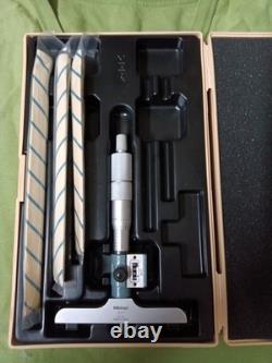 Mitutoyo 0-4 Micrometer Digit Depth Gage Set 229-131 DMC4-4K