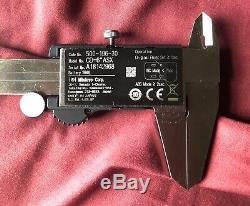 Mitutoyo 0-6 Digital Calipers/ 0-1 Digital Micrometers With Hard Wood Case