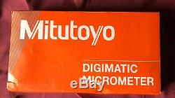 Mitutoyo 0-6 Digital Calipers/ 0-1 Digital Micrometers With Hard Wood Case