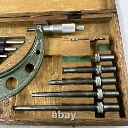 Mitutoyo 0-6 Digital Outside Micrometer Set Machinist Inspection Tools