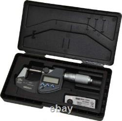 Mitutoyo 0 to 1 IP65 Carbide Standard Electronic Outside Micrometer 0.000100
