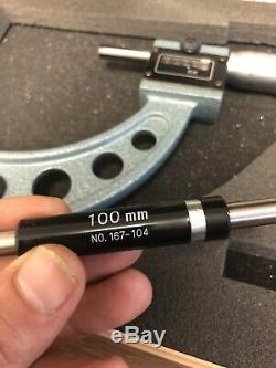 Mitutoyo 100-125mm Digit Count Outside Micrometer No. 193-105