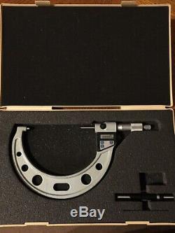 Mitutoyo 100-125mm Digital Micrometer 0.001mm Resolution 293-551 With Output