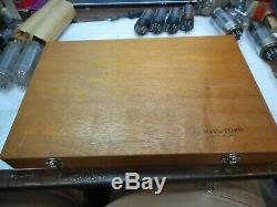 Mitutoyo 103-931 Micrometer Set. 0001 Range 0 4 Complete With Original Box