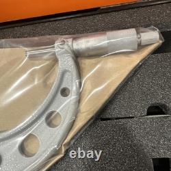 Mitutoyo 104 139A 0-100mm Outside Micrometer with Interchangeable Anvils New