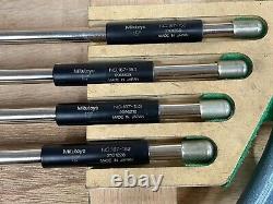 Mitutoyo 104-152 Interchangeable Anvil Outside Micrometer Set, 12-16.001
