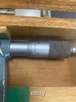 Mitutoyo 104-156 Outside Micrometer, 28-32, Interchangeable Anvils