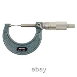 Mitutoyo 112-177 Point Micrometer, 0 To 1,15 Deg Steel