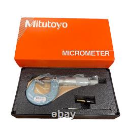 Mitutoyo 114-163 0.05 to 0.6 Range 0.001 3F Mechanical V-Anvil Micrometer