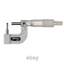 Mitutoyo 115-313 Tube Micrometer 0-1.0001 Ratchet