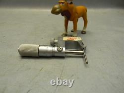 Mitutoyo 117-107 Interchangeable Anvil Micrometer 0-1 Friction Thimble