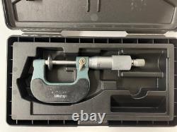 Mitutoyo 123-125 Rolling Digital Disc Micrometer, 0-1 Range. 001 Graduation