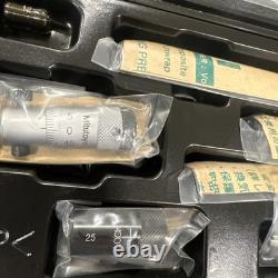 Mitutoyo 141-205 Inside Micrometer, 0.01mm Resolution, 50-200mm Range Japan