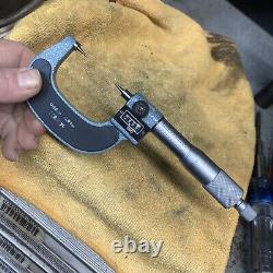 Mitutoyo 142-153 0-25mm Point Micrometer Digit Counter