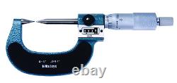 Mitutoyo 142-177 Mechanical Digit Counter Point Micrometer, 0-1 Range. 001 SH