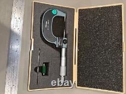 Mitutoyo 142-201 Point Digital Micrometer. 0-255mm 0.01mm