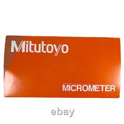Mitutoyo 142-402 0 to 25 mm Mechanical Crimp Height Micrometer