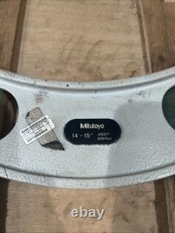 Mitutoyo 14-15 Micrometer digital