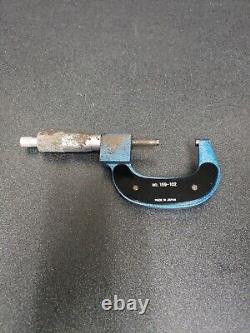 Mitutoyo 159-102.0001 0-1.01mm-25-50mm Digit Counter Micrometer Tool