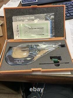 Mitutoyo 159-212 1-2 Combimike Digital Outside Micrometer. 0001/. 01mm. NEW