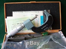 Mitutoyo 159-212 1-2 Combimike Digital Outside Micrometer. 0001/. 01mm. New