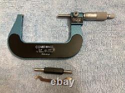 Mitutoyo 159-214 Combimike Digital Outside Micrometer 3-4 (75-100mm)