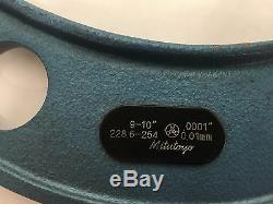 Mitutoyo 159-220 Combimike Digital Counter OD Micrometer, 9-10 Range. 0001