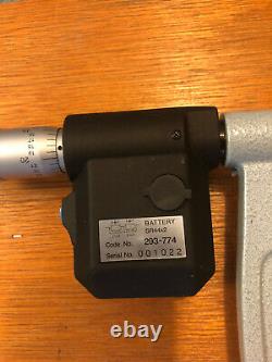 Mitutoyo 15-16 Digital Micrometer 293-774 Carbide Anvils