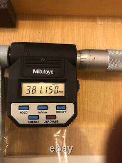 Mitutoyo 15-16 Digital Micrometer 293-774 Carbide Anvils