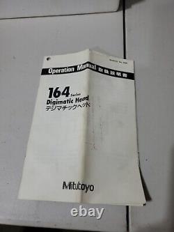Mitutoyo 164-162 Digimatic Digital Micrometer Head