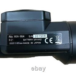 Mitutoyo 164-164 Digimatic Digital Micrometer Head 0-2.00005 Resolution (#2)