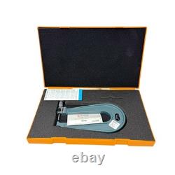 Mitutoyo 189-129 Digit Sheet Metal Micrometer 0-1.0001 6 Deep Throat Japan