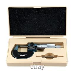 Mitutoyo 193-101 Digit Outside Micrometer Ratchet Stop 0-25mm Range 0.01mm