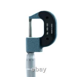 Mitutoyo 193-101 Digit Outside Micrometer Ratchet Stop 0-25mm Range 0.01mm