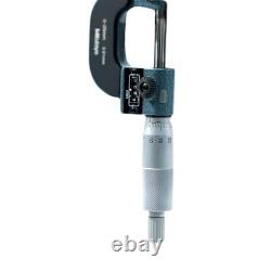 Mitutoyo 193-101 Digit Outside Micrometer Ratchet Stop 0-25mm Range 0.01mm