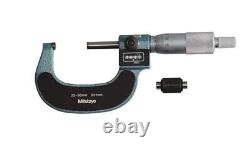 Mitutoyo 193-102 Digit Outside Micrometer 25-50mm Range, 0.01mm Graduation