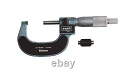Mitutoyo 193-111 Digit Outside Micrometer 0-25mm Range, 0.001mm Graduation