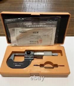 Mitutoyo 193-111 Digit Outside Micrometer Ratchet Stop 0-25Mm 0.001mm M82025