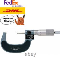 Mitutoyo 193-112 M820-50 Digit Outside Micrometer Ratchet Stop 25-50mm Range