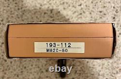 Mitutoyo 193-112 Metric Digit Outside Micrometer 25-50mm 0.001mm Machinist Tool
