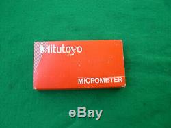 Mitutoyo #193-2111 0-1 Digital Micrometer, Carbide. 0001
