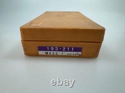 Mitutoyo 193-211 Digital Outside Micrometer, Friction Thimble, 0-1'' Range