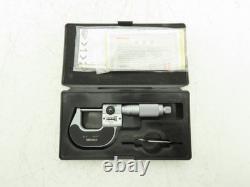 Mitutoyo 193-211 Mechanical Digit Outside Micrometer withCounter 0-1 Range. 0001